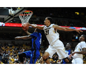Missouri College Basketball Laurence Bowers
