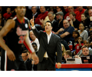 St. John's Men's College Basketball Coach Steve Lavin