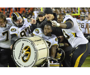 Missouri College Football Celebration