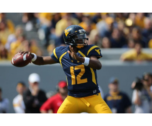 West Virginia College Football Quarterback Geno Smith