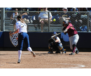 Arizona State at California Softball Action Arizona State at California Softball Action