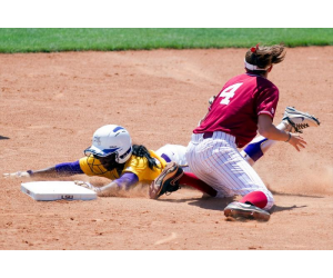 Alabama Softball Action Alabama Softball Action