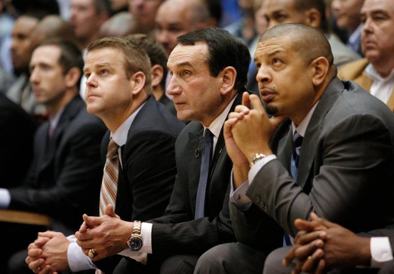 Duke Men's College Basketball Coaching Staff