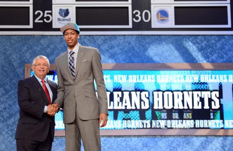 Anthony Davis at the 2012 NBA Draft