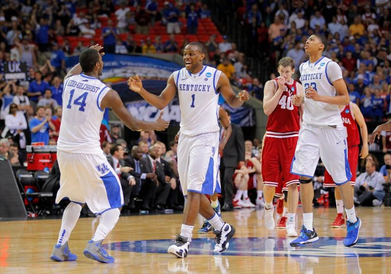 Kentucky Men's Basketball NCAA Tournament Action
