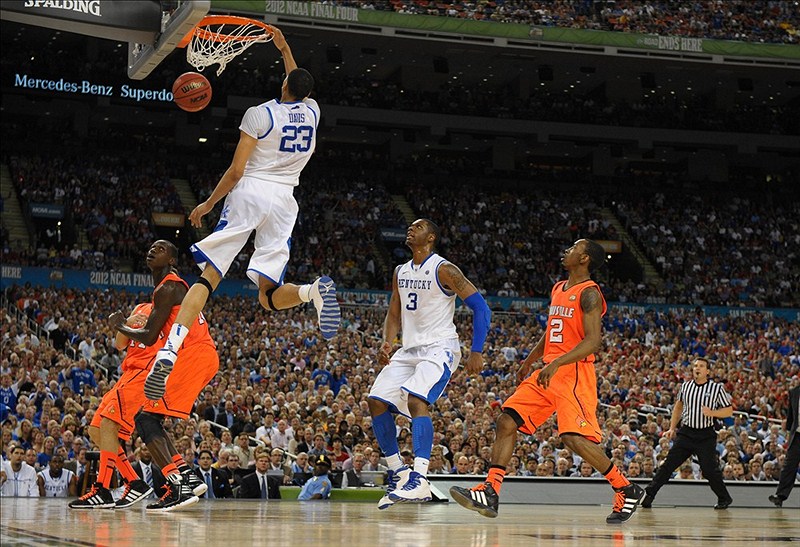 Kentucky's Anthony Davis NCAA Tournament Final Four