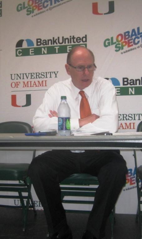 Miami Men's College Basketball Coach Jim Larrañaga