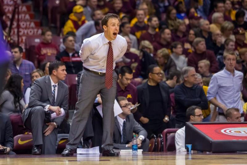 Minnesota Men's Basketball Head Coach Richard Pitino