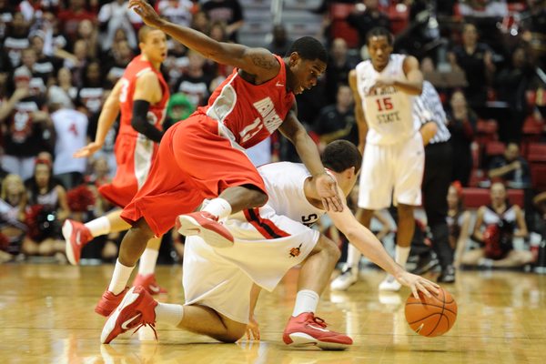 New Mexico Lobos Men's College Basketball Jamal Fenton