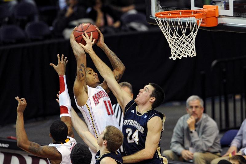 Notre Dame - Maryland Game Action