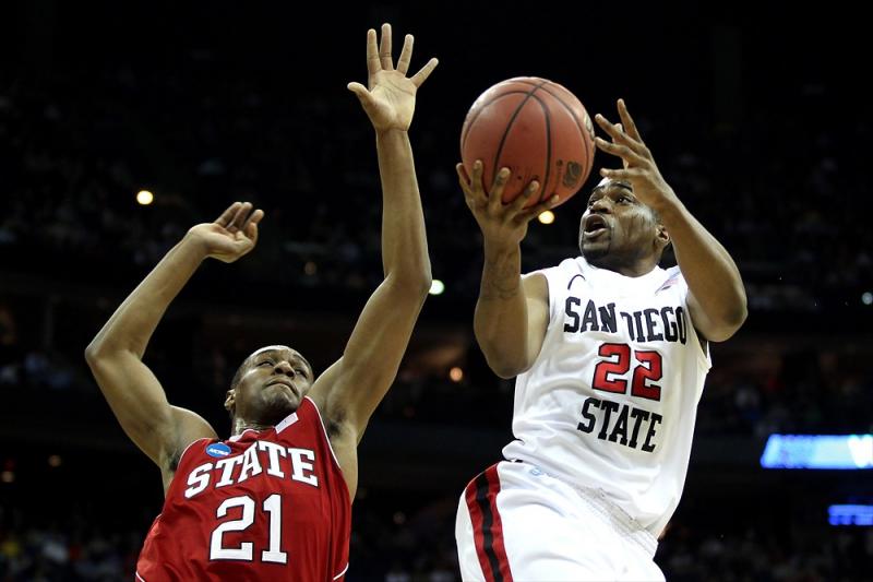 San Diego State Men's NCAA Tournament Chase Tapley