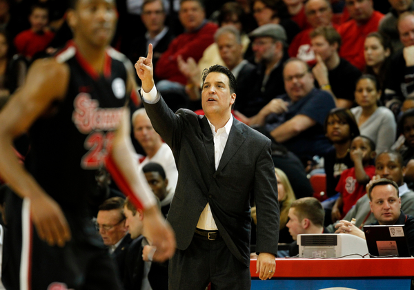 St. John's Men's College Basketball Coach Steve Lavin