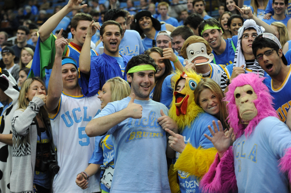 UCLA Men's College Basketball Fans