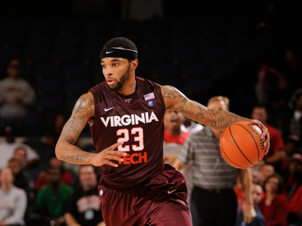 Virginia Tech Hokies Men's College Basketball Malcolm Delaney