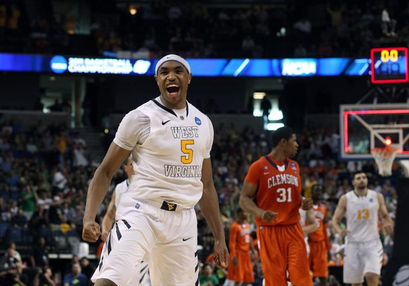 West Virginia Men's College Basketball Kevin Jones
