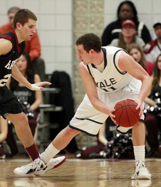Yale Basketball Action