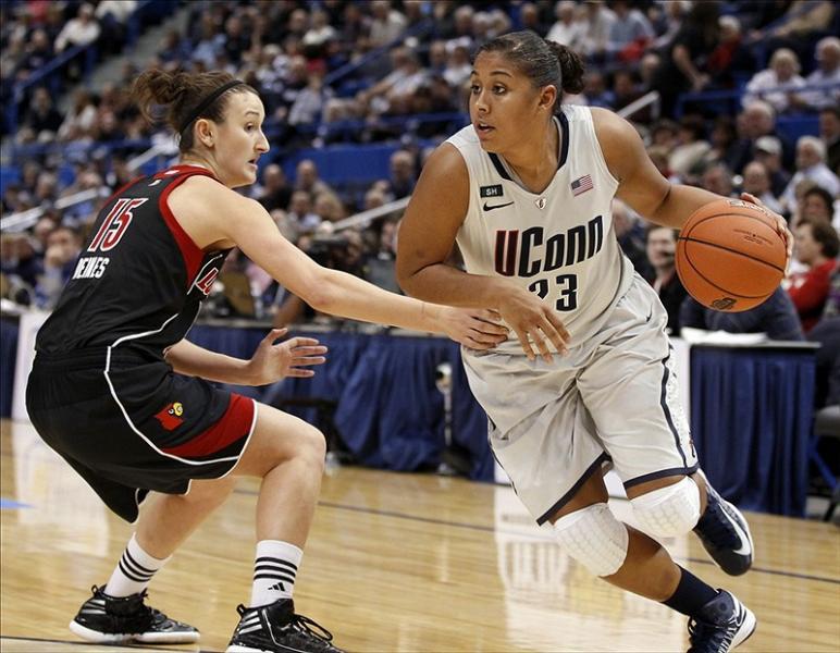 Connecticut Women's Basketball Action