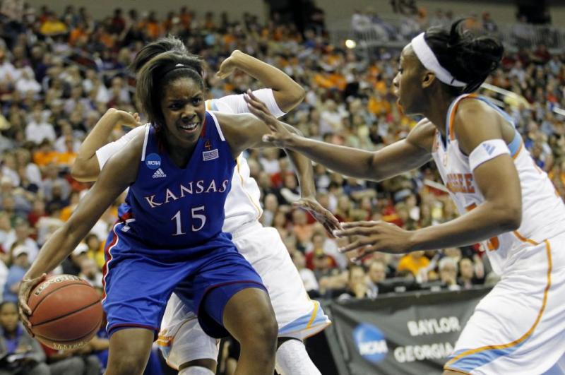 Kansas Women's College Basketball Chelsea Gardner