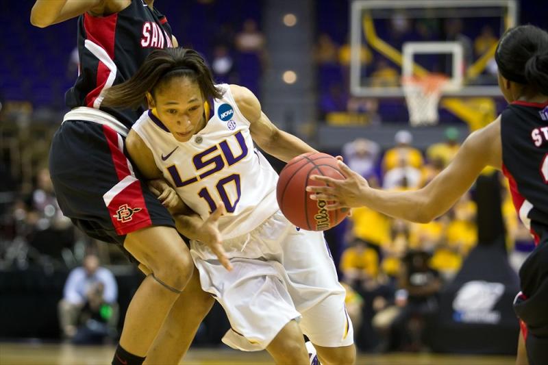 LSU Women's NCAA Tournament Action