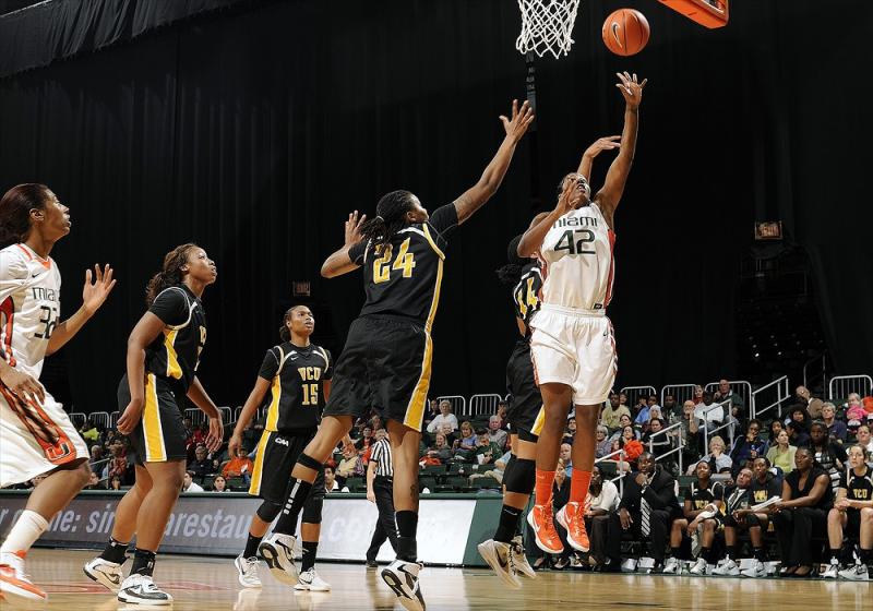 VCU at Miami Women's basketball