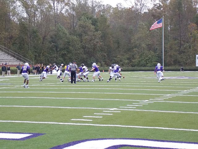 App State vs Furman Action