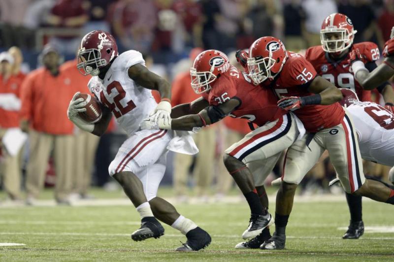 Alabama College Football Eddie Lacy
