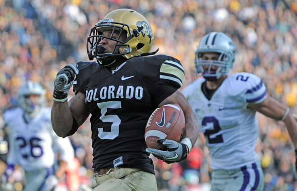 Colorado Buffalos Football Rodney Stewart