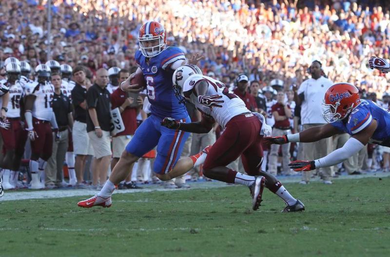 Florida College Football Quarterback Jeff Driskel