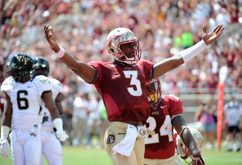 Florida State College Football Quarterback EJ Manuel