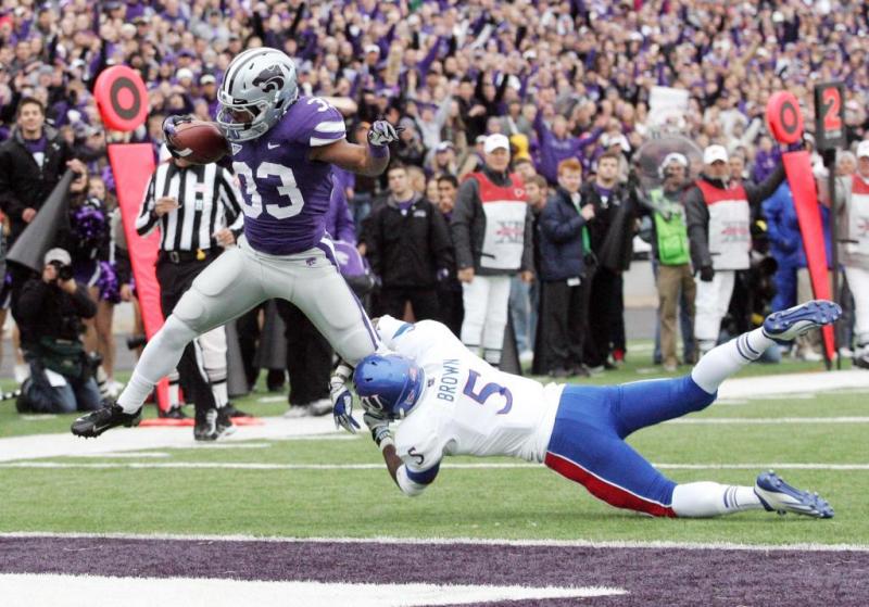 Kansas State College Football John Hubert