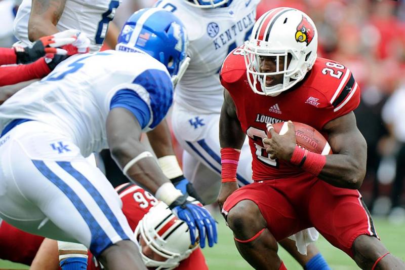 Louisville College Football Jeremy Wright