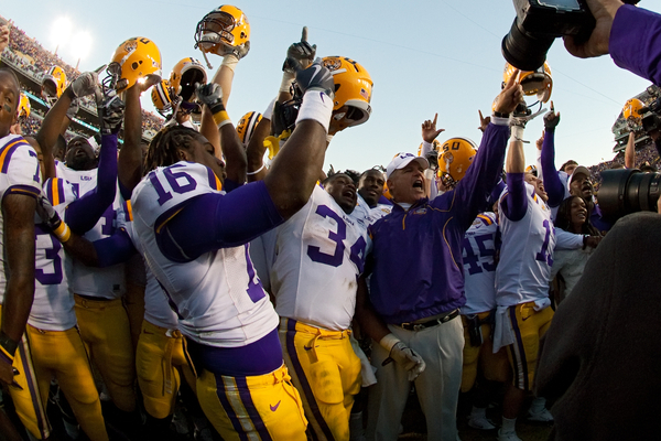LSU College Football Celebration