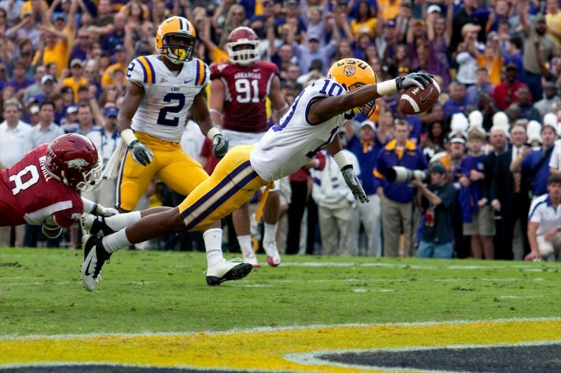 LSU Football Action