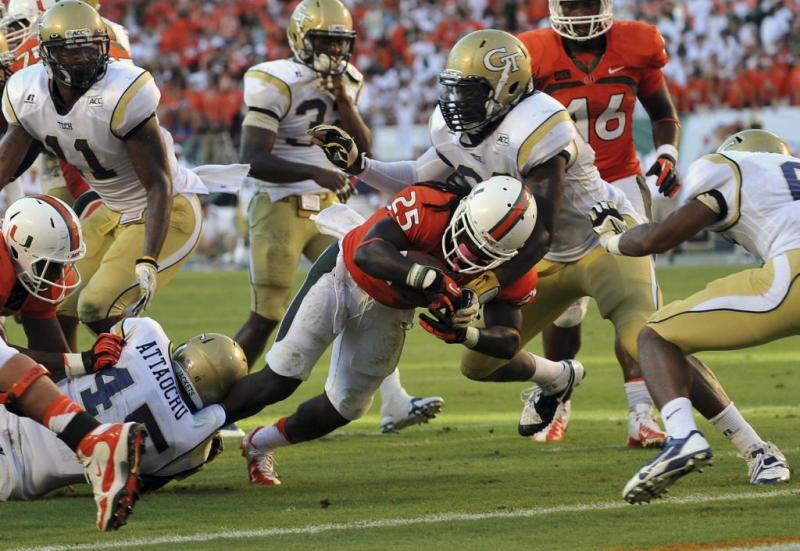 Miami Football Dallas Crawford