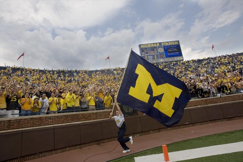 Michigan Wolverines College Football Fans