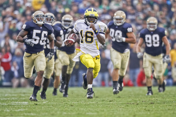 Michigan Wolverines College Football Denard Robinson