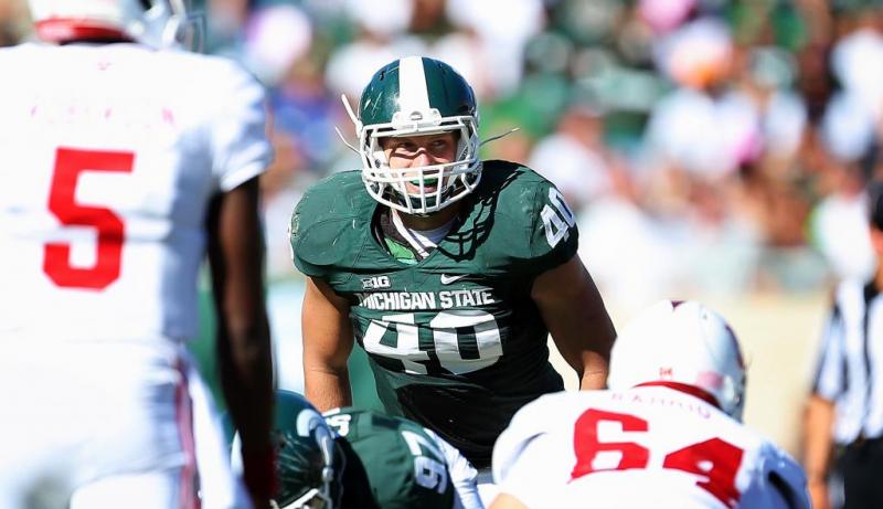 Michigan State College Football Max Bullough