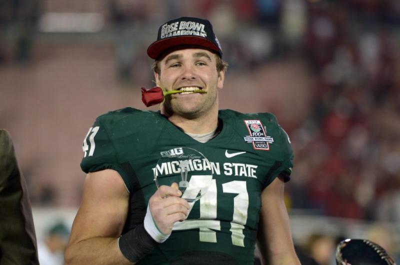 Michigan State College Football Kyler Elsworth