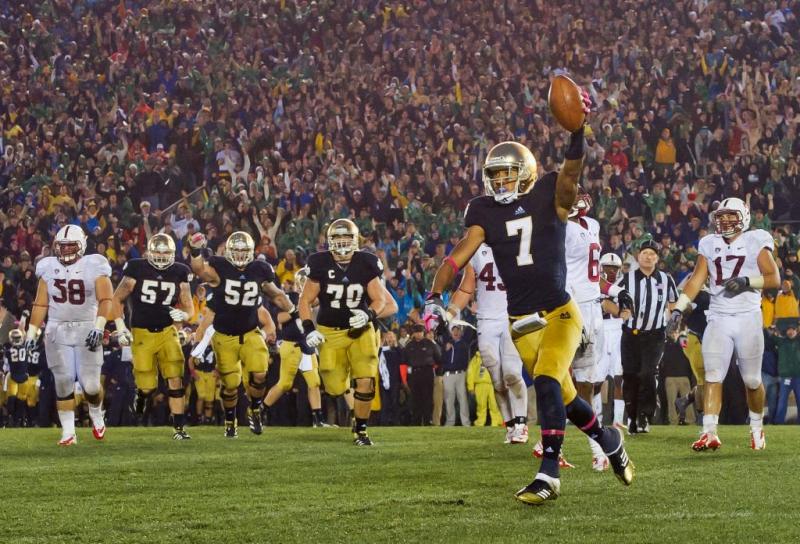 Notre Dame College Football TJ Jones