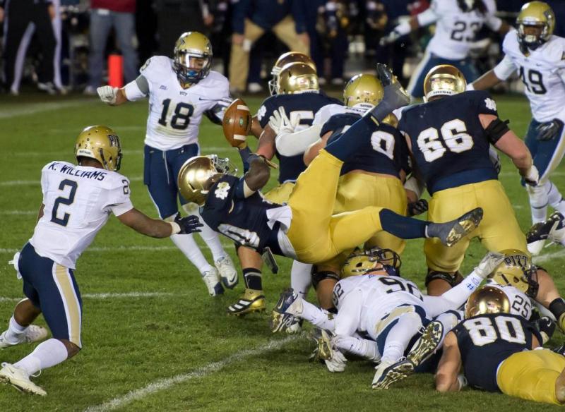Notre Dame College Football Cierre Wood