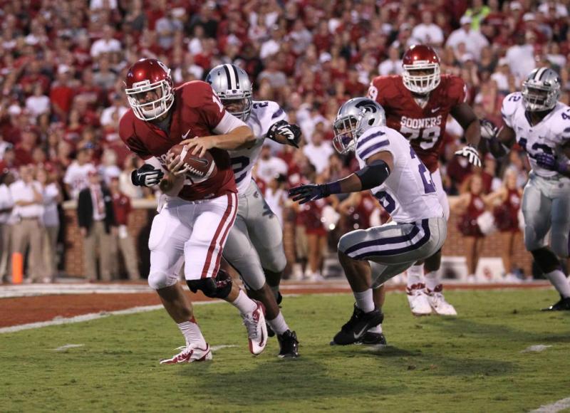 Oklahoma College Football Quarterback Landry Jones