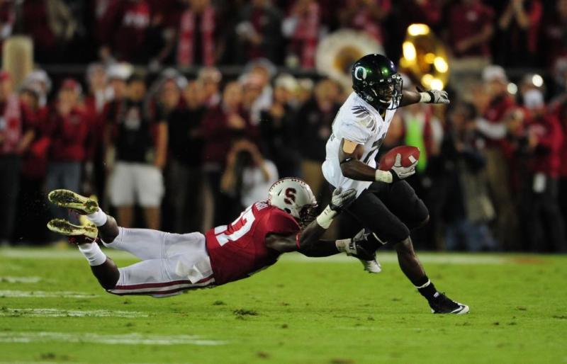 Oregon versus Stanford College Football Kenjon Barner