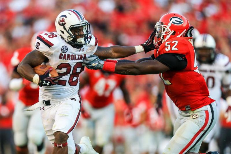 South Carolina vs. Georgia College Football