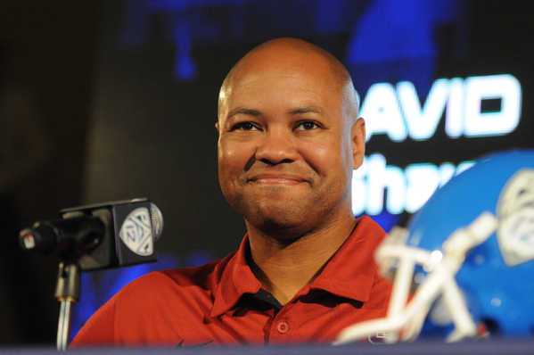 Stanford Cardinal College Football Head Coach David Shaw 