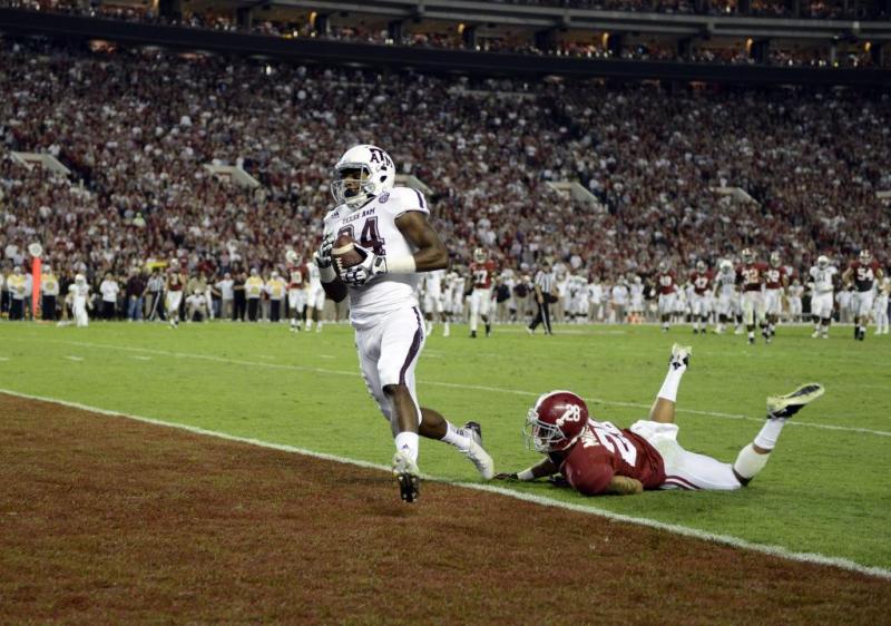 Texas A&M vs. Alabama College Football Malcome Kennedy