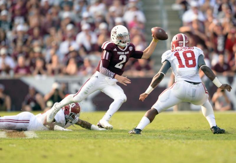 Texas A&M vs. Alabama College Football, Johnny Manziel
