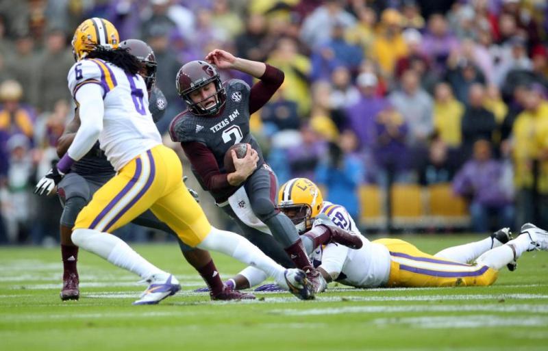 Texas A&M vs. LSU College Football, Johnny Manziel
