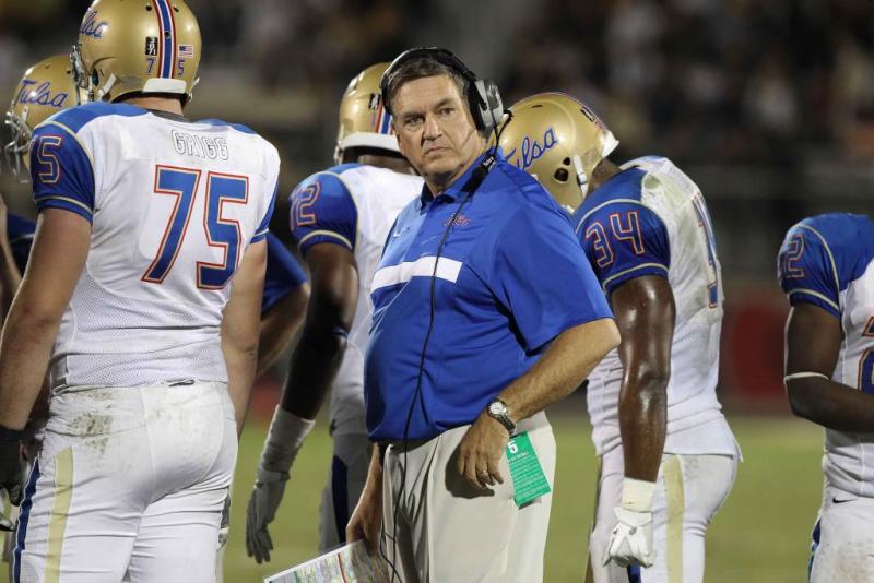 Tulsa Football Head Coach Bill Blankenship