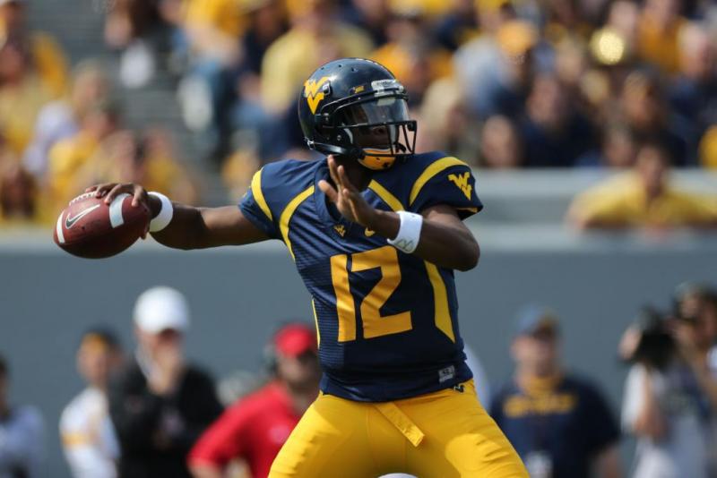 West Virginia College Football Quarterback Geno Smith