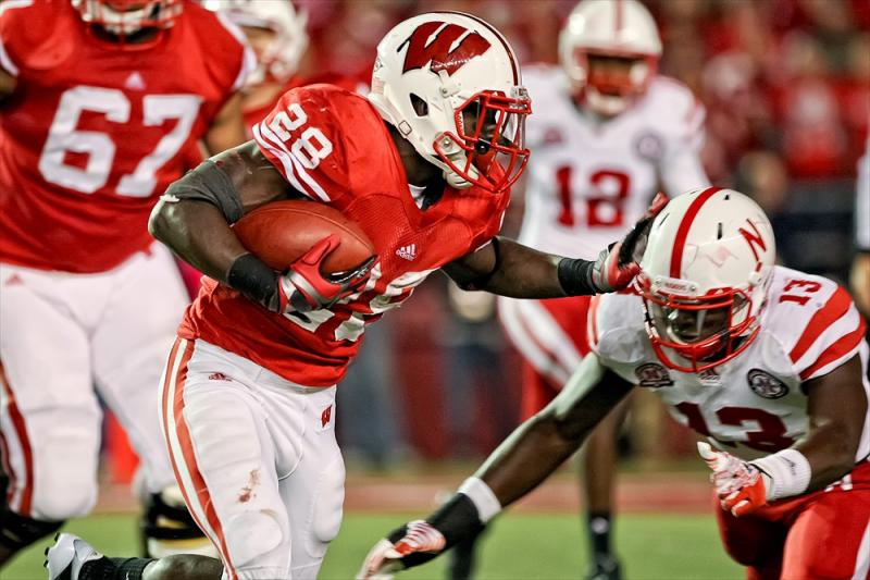 Wisconsin Badgers College Football Montee Ball